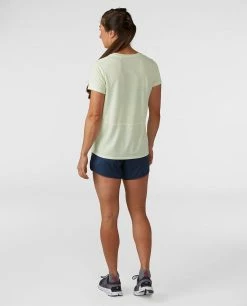 New 🛒 Stio Women's Divide Shift 👕 Shirt SS ⌛ -Stio Sales Shop W Divide Shift Shirt SS Honey Dew 4