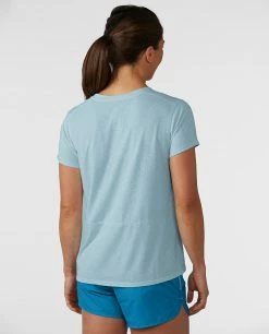 New 🛒 Stio Women's Divide Shift 👕 Shirt SS ⌛ -Stio Sales Shop W Divide Shift Shirt SS Misty Cloud 2
