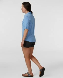 Deals 😍 Stio Women's Divide 👚 Shirt 🛒 -Stio Sales Shop W Divide Shirt Lakeside 4