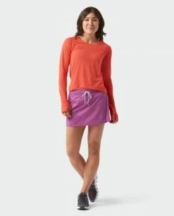 New ⭐ Stio Women's Divide Tee LS ✔️ -Stio Sales Shop W Divide Tech Tee LS Azalea Bloom 1 Full