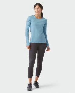 New ⭐ Stio Women's Divide Tee LS ✔️ -Stio Sales Shop W Divide Tech Tee LS Summer Cloud 1 Full