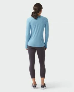 New ⭐ Stio Women's Divide Tee LS ✔️ -Stio Sales Shop W Divide Tech Tee LS Summer Cloud 2 Full