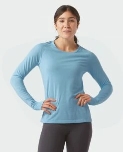 New ⭐ Stio Women's Divide Tee LS ✔️ -Stio Sales Shop W Divide Tech Tee LS Summer Cloud 3 Top