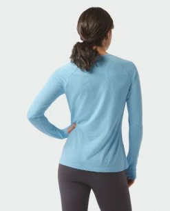 New ⭐ Stio Women's Divide Tee LS ✔️ -Stio Sales Shop W Divide Tech Tee LS Summer Cloud 4 Top