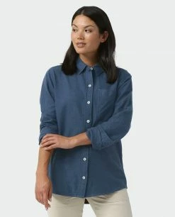 Top 10 ⭐ Stio Women's Dovetail Lightweight Flannel 👚 Shirt ⭐ -Stio Sales Shop W Dovetail Lightweight Flannel Shirt Mountain Shadow Heather 2