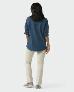 Top 10 ⭐ Stio Women's Dovetail Lightweight Flannel 👚 Shirt ⭐ -Stio Sales Shop W Dovetail Lightweight Flannel Shirt Mountain Shadow Heather 5