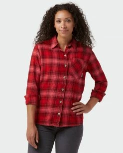 Top 10 ⭐ Stio Women's Dovetail Lightweight Flannel 👚 Shirt ⭐ -Stio Sales Shop W Dovetail Lightweight Flannel Shirt Pink Elation Plaid 1
