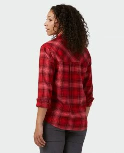 Top 10 ⭐ Stio Women's Dovetail Lightweight Flannel 👚 Shirt ⭐ -Stio Sales Shop W Dovetail Lightweight Flannel Shirt Pink Elation Plaid 3