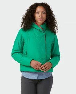 Hot Sale 🛒 Stio Women's East Butte Insulated Jacket 😉 -Stio Sales Shop W East Butte Insulated Jacket Greenery 1