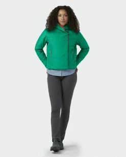 Hot Sale 🛒 Stio Women's East Butte Insulated Jacket 😉 -Stio Sales Shop W East Butte Insulated Jacket Greenery 5