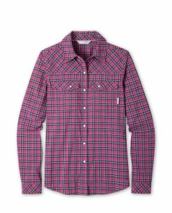 New ⭐ Stio Women's Eddy 👕 Shirt LS 🤩 -Stio Sales Shop W Eddy Shirt LS Backyard Berry Plaid ad6dee94 4b3a 4ae3 a2cf f3518604c7df