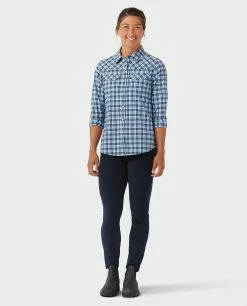 New ⭐ Stio Women's Eddy 👕 Shirt LS 🤩 -Stio Sales Shop W Eddy Shirt LS Mulberry Plaid 4 dbb0038e e7cf 4ab1 b847 d32cd3318165