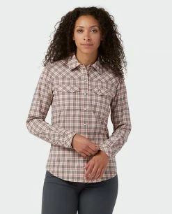New ⭐ Stio Women's Eddy 👕 Shirt LS 🤩 -Stio Sales Shop W Eddy Shirt LS Steel Plaid 2 35fa2ef3 da3a 4ce4 a849 382304f61967