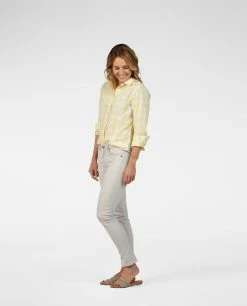 Best Pirce 😀 Stio Women's Emery 👚 Shirt LS 🎁 -Stio Sales Shop W Emery Shirt LS Lemonade Check 3