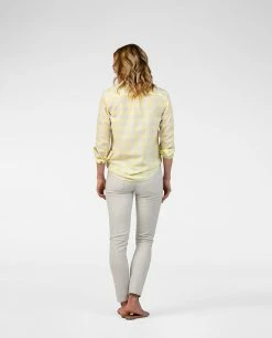 Best Pirce 😀 Stio Women's Emery 👚 Shirt LS 🎁 -Stio Sales Shop W Emery Shirt LS Lemonade Check 4