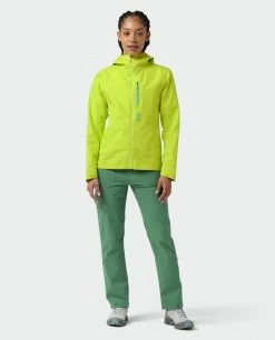 Discount 🛒 Stio Women's Ender PACLITE® Hooded Jacket 🥰 -Stio Sales Shop W Ender Paclite Hooded Jacket Lime Zest 1 Full