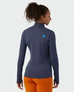 Best Sale ✔️ Stio Women's Fremont Stretch Fleece Half Zip ⌛ -Stio Sales Shop W Fremont Stretch Fleece Half Zip Mulberry Temp 3