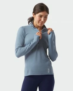 Best Sale ✔️ Stio Women's Fremont Stretch Fleece Half Zip ⌛ -Stio Sales Shop W Fremont Stretch Fleece Half Zip Storm Cloud 3 Top
