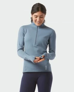 Best Sale ✔️ Stio Women's Fremont Stretch Fleece Half Zip ⌛ -Stio Sales Shop W Fremont Stretch Fleece Half Zip Storm Cloud 5 Top