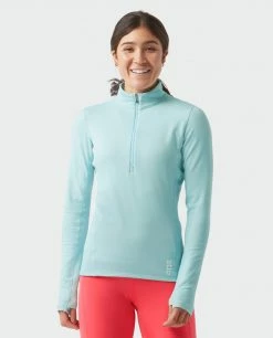 Best Sale ✔️ Stio Women's Fremont Stretch Fleece Half Zip ⌛ -Stio Sales Shop W Fremont Stretch Fleece Half Zip Summer Cloud 3 Top