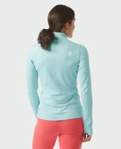 Best Sale ✔️ Stio Women's Fremont Stretch Fleece Half Zip ⌛ -Stio Sales Shop W Fremont Stretch Fleece Half Zip Summer Cloud 4 Top