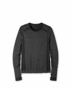 Outlet ✨ Stio Women's Basis® Seamless Tech Crew 🧨 -Stio Sales Shop W Full Range Seamless Crew Boundary Black Heather