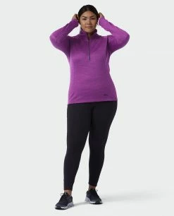 New 🥰 Stio Women's Gannett Peak Fleece Half Zip 🔥 -Stio Sales Shop W Gannett Peak Half Zip Dark Amethyst 4