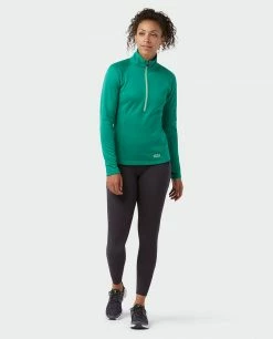 New 🥰 Stio Women's Gannett Peak Fleece Half Zip 🔥 -Stio Sales Shop W Gannett Peak Half Zip Greenery 4
