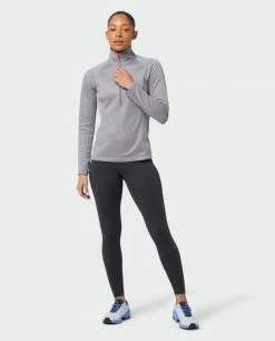 New 🥰 Stio Women's Gannett Peak Fleece Half Zip 🔥 -Stio Sales Shop W Gannett Peak Half Zip Moon Dust 1 Full
