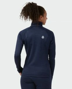 New 🥰 Stio Women's Gannett Peak Fleece Half Zip 🔥 -Stio Sales Shop W Gannett Peak Half Zip Mountain Shadow 3