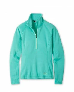 New 🥰 Stio Women's Gannett Peak Fleece Half Zip 🔥 -Stio Sales Shop W Gannett Peak Half Zip Turquoise Rest