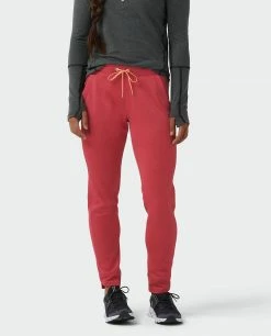 Best Pirce 🎁 Stio Women's Gannett Peak Fleece Pant ⌛ -Stio Sales Shop W Gannett Peak Pant Risk Red 1