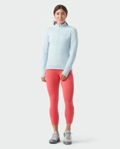 Budget 🛒 Stio Women's Glide Crop Tech Tight 👏 -Stio Sales Shop W Glide Crop Tech Tight Azalea Bloom 1 Full