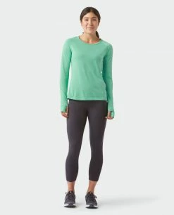 Budget 🛒 Stio Women's Glide Crop Tech Tight 👏 -Stio Sales Shop W Glide Crop Tech Tight Boundary Black 1 Full