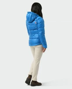Buy 😍 Stio Women's Hometown Down Hooded Jacket 😍 -Stio Sales Shop W Hometown Down Hooded Jacket Alpine Lake 5