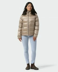 Buy 😍 Stio Women's Hometown Down Hooded Jacket 😍 -Stio Sales Shop W Hometown Down Hooded Jacket Rodeo Dust 4