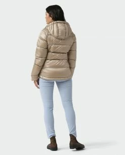 Buy 😍 Stio Women's Hometown Down Hooded Jacket 😍 -Stio Sales Shop W Hometown Down Hooded Jacket Rodeo Dust 5