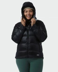 Buy 😍 Stio Women's Hometown Down Hooded Jacket 😍 -Stio Sales Shop W Hometown Down Jacket Tap Shoe Alt 3