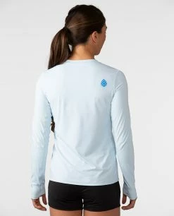 Discount ✨ Stio Women's Hylas Crew LS 👍 -Stio Sales Shop W Hylas Crew LS Misty Cloud 2