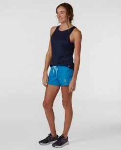 Budget ✨ Stio Women's Icefloe Tech Tank 🥰 -Stio Sales Shop W Icefloe Tech Tank Maritime Blue 3
