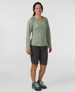 Hot Sale 😀 Stio Women's Icefloe Tech Tee LS ✨ -Stio Sales Shop W Icefloe Tech Tee LS Lily Pad 3