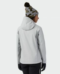 Wholesale 🎁 Stio Women's Millibar WINDSTOPPER® Hooded Jacket 😀 -Stio Sales Shop W Millibar Windstopper Hooded Jacket Quiet Gray 11