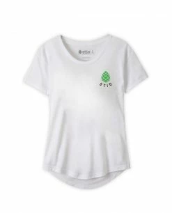 Best deal 😉 Stio Women's Pine Arc Tee 🌟 -Stio Sales Shop W Modern Arc Tee White S20