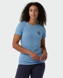 Wholesale 🎁 Stio Women's Pinecone Ripple Tee ❤️ 8 Wholesale 🎁 Stio Women's Pinecone Ripple Tee ❤️ -Stio Sales Shop W Pinecone Ripple Tee Light Blue Heather 1