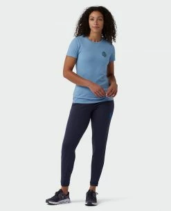 Wholesale 🎁 Stio Women's Pinecone Ripple Tee ❤️ 10 Wholesale 🎁 Stio Women's Pinecone Ripple Tee ❤️ -Stio Sales Shop W Pinecone Ripple Tee Light Blue Heather 3