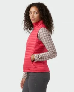 Brand new 🤩 Stio Women's Pinion Down Vest 🥰 -Stio Sales Shop W Pinion Down Vest Pink Elation 3