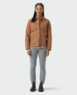 Buy 💯 Stio Women's Ralston Canvas Jacket ⌛ -Stio Sales Shop W Ralston Canvas Jacket Tawny 1 Full