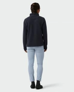 Hot Sale 🔥 Stio Women's Rawlins Shearling Fleece Half Zip 👏 -Stio Sales Shop W Rawlins Shearling Fleece Half Zip Mulberry 4