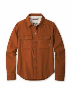 Promo 🎁 Stio Women's Saratoga Cord 👚 Shirt ⌛