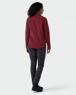 Promo 🎁 Stio Women's Saratoga Cord 👚 Shirt ⌛ -Stio Sales Shop W Saratoga Cord Shirt Roasted Beet 6